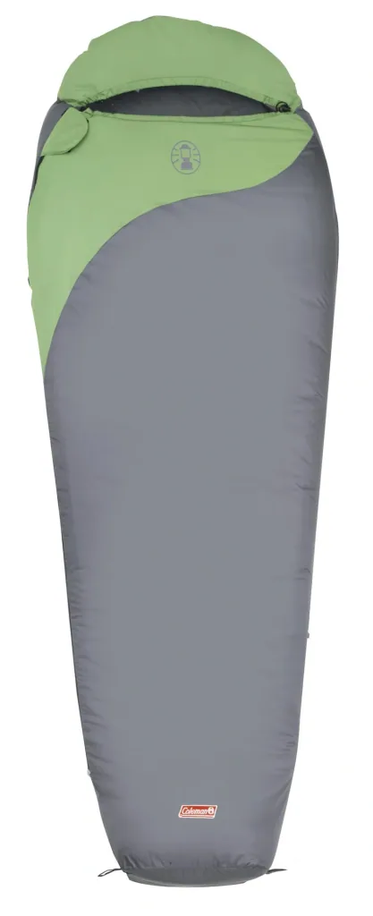 Biker, lightweight, compressible mummy sleeping bag, filling: 1 x 100 g/m² Coletherm, dimensions: 220 x 80 x 55 cm