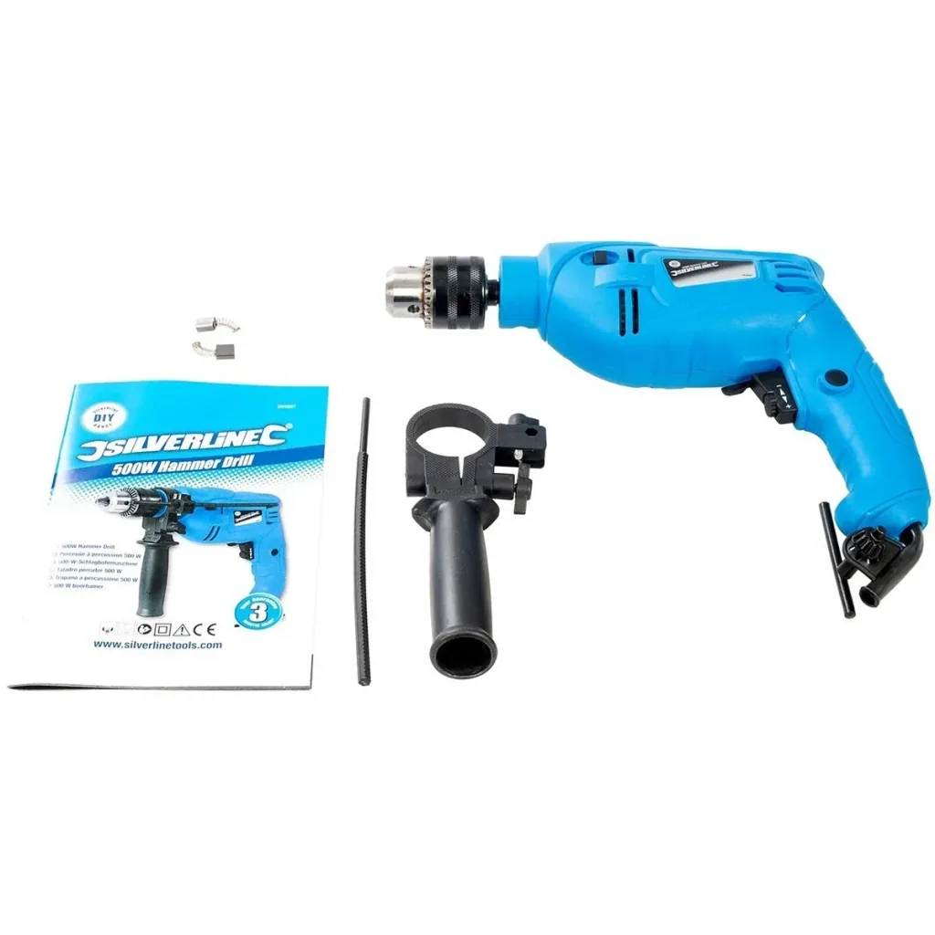 Hammer drill - drilling capacity wood 25