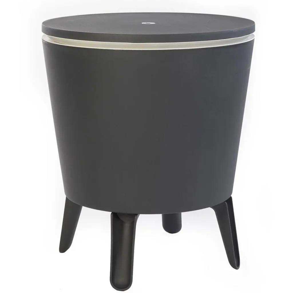 Drinks cooler - anthracite-white - Ø50 cm - 30L