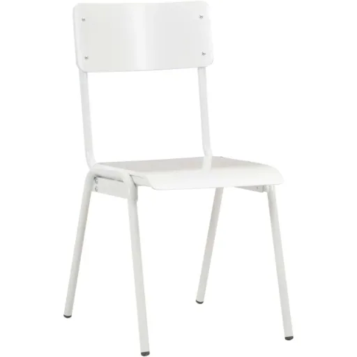 Dining chairs 2 p.m. solid steel white