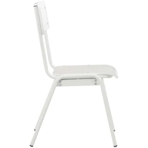 Dining chairs 2 p.m. solid steel white