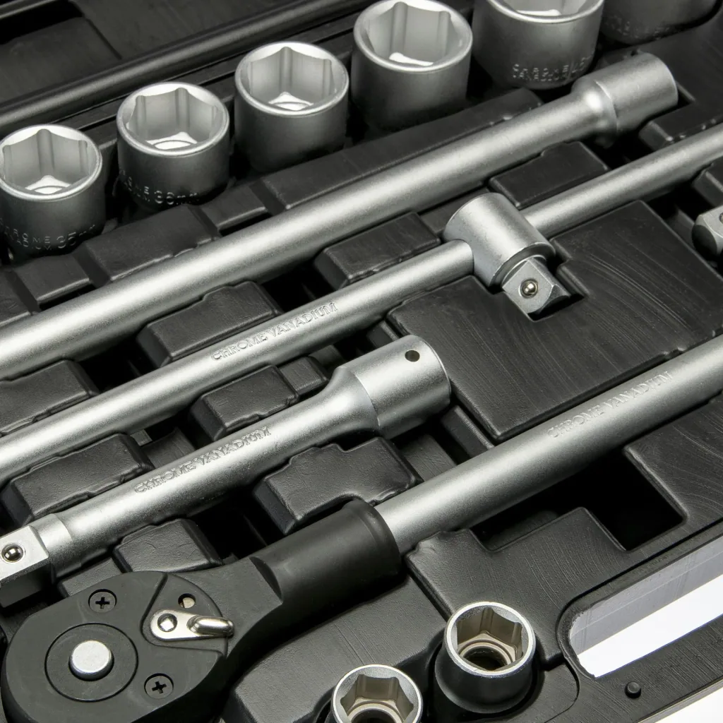 3/4" socket wrench set, 21 pieces