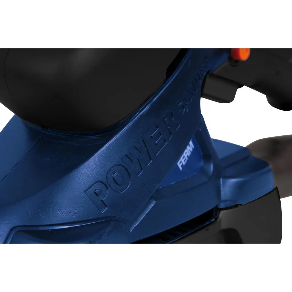 PSM1024 Orbital Sander 180W - Velcro fastener - Soft grip - With 10 sandpapers (P80, P120) and vacuum adapter