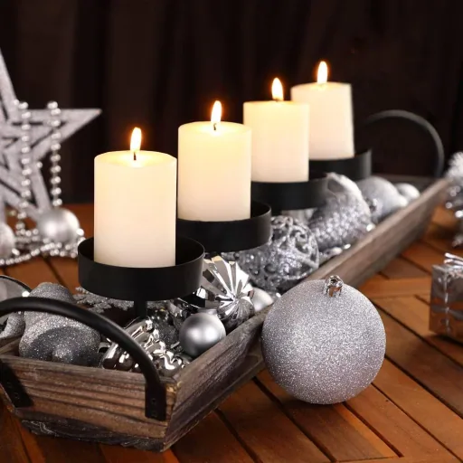 Christmas balls - Christmas tree decorations - silver 100 pieces.