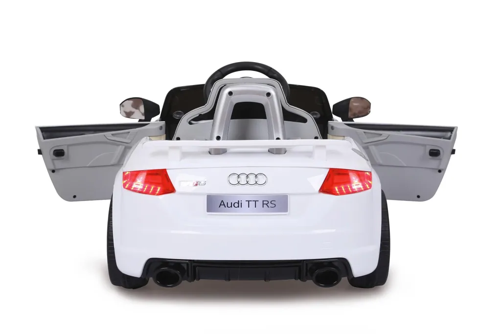 Ride-on children's vehicle, Audi TT RS, 12 Volt, White