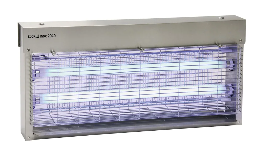 Electric fly killer "EcoKill Inox 2040" - 2 x 20 W