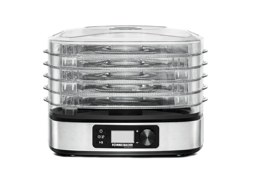 Dehydrator DA 350 with 2 cereal bar makers, height-adjustable levels