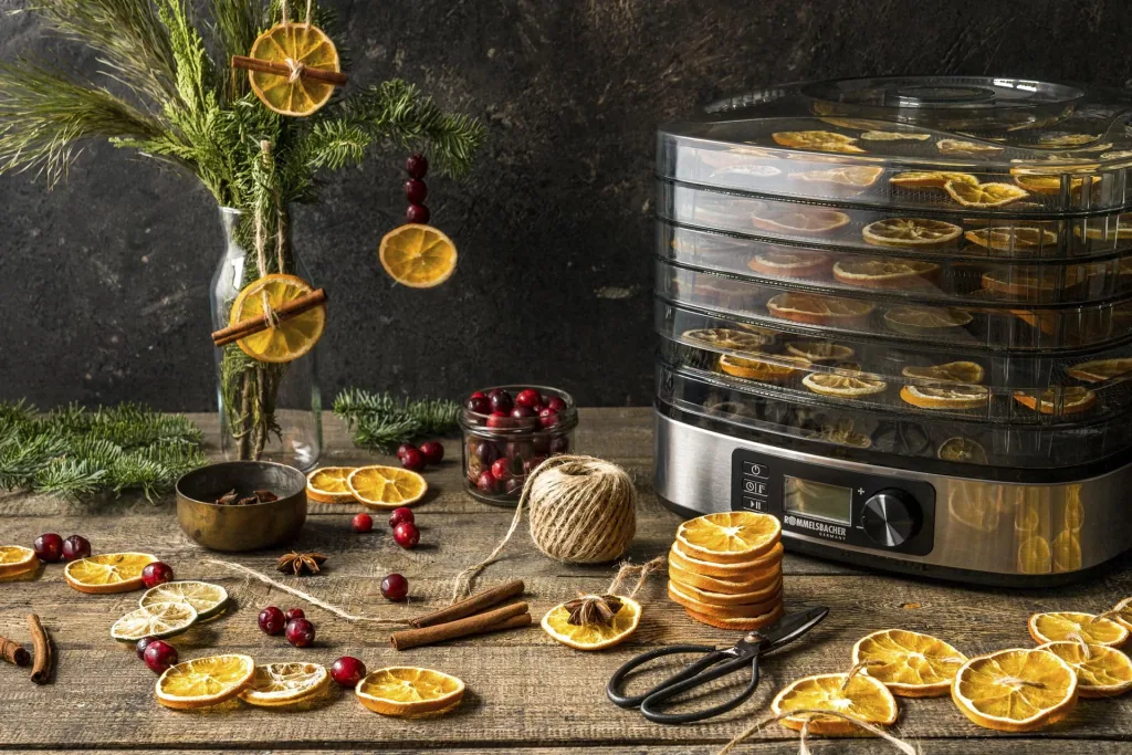Dehydrator DA 350 with 2 cereal bar makers, height-adjustable levels