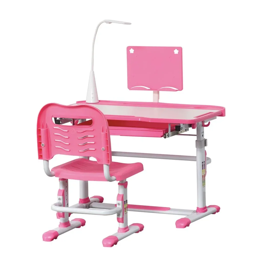 Children's desk, student desk, chair