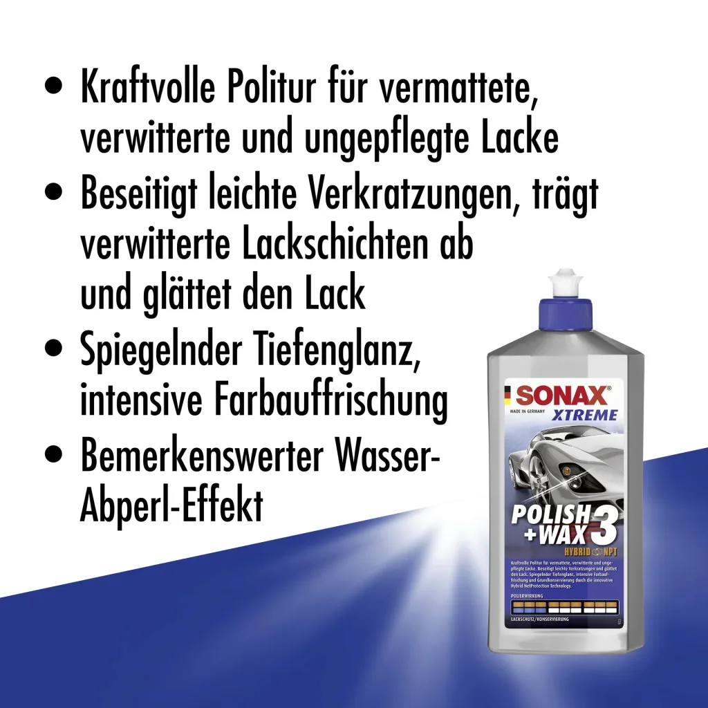 XTREME Polish+Wax 3 500 ml