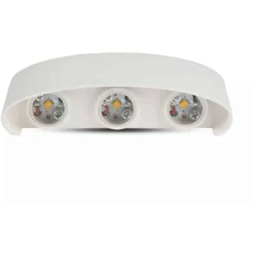VT-846 LED wall light top / bottom - 5W - 630 Lm - 3000K - White
