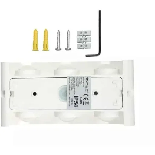 VT-846 LED wall light top / bottom - 5W - 630 Lm - 3000K - White