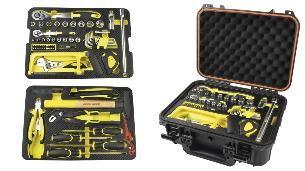 Tool case, 77 pieces