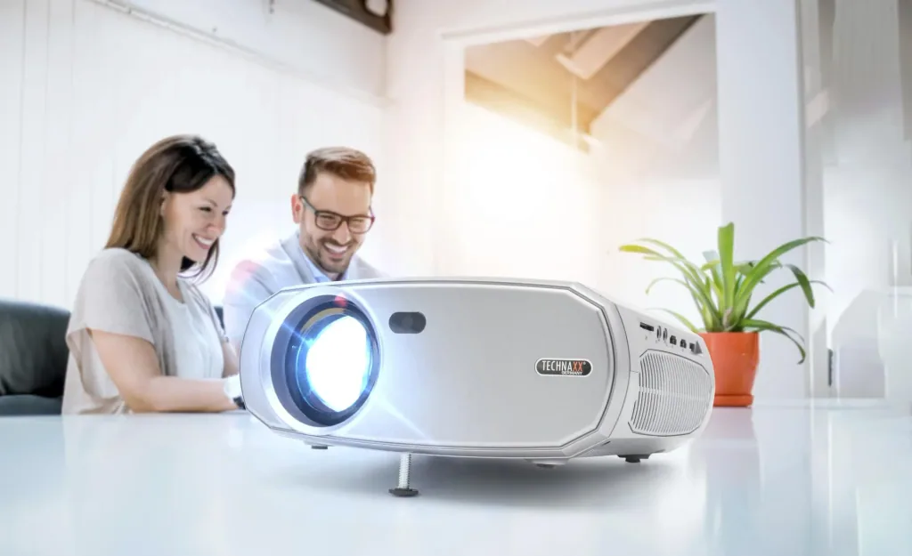 Videobeamer 1080p FullHD mit Multimedia Player