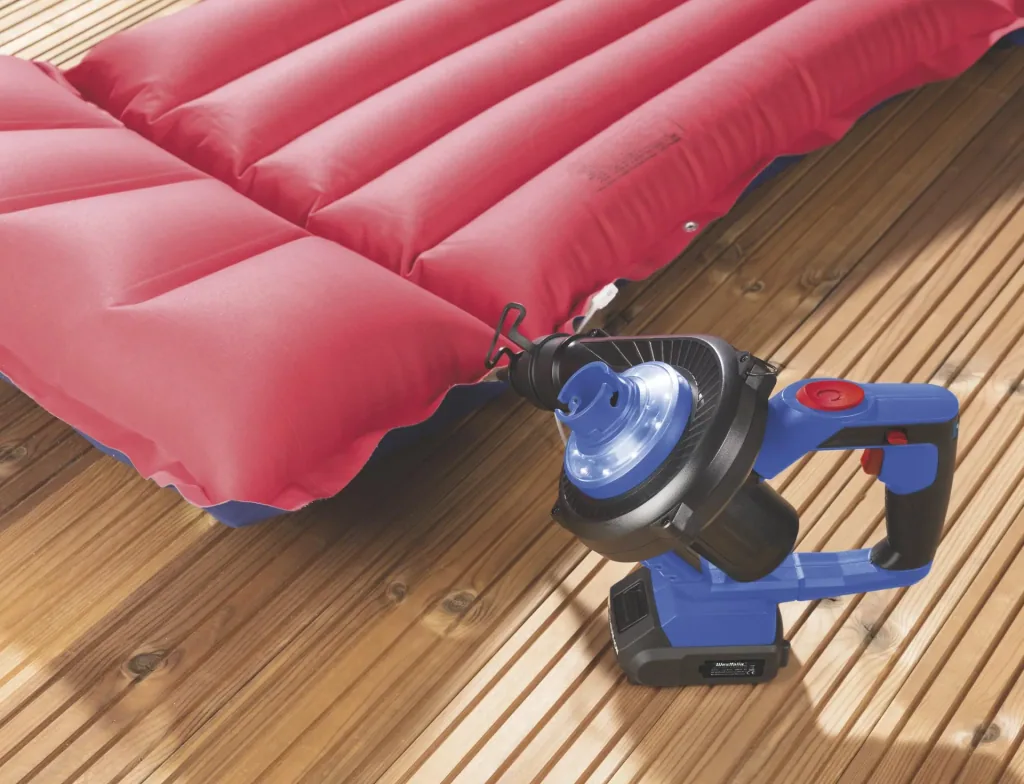 Multifunctionele blower 18 V Li-ion AMG 18 inclusief 1 accu 2,0 Ah en lader