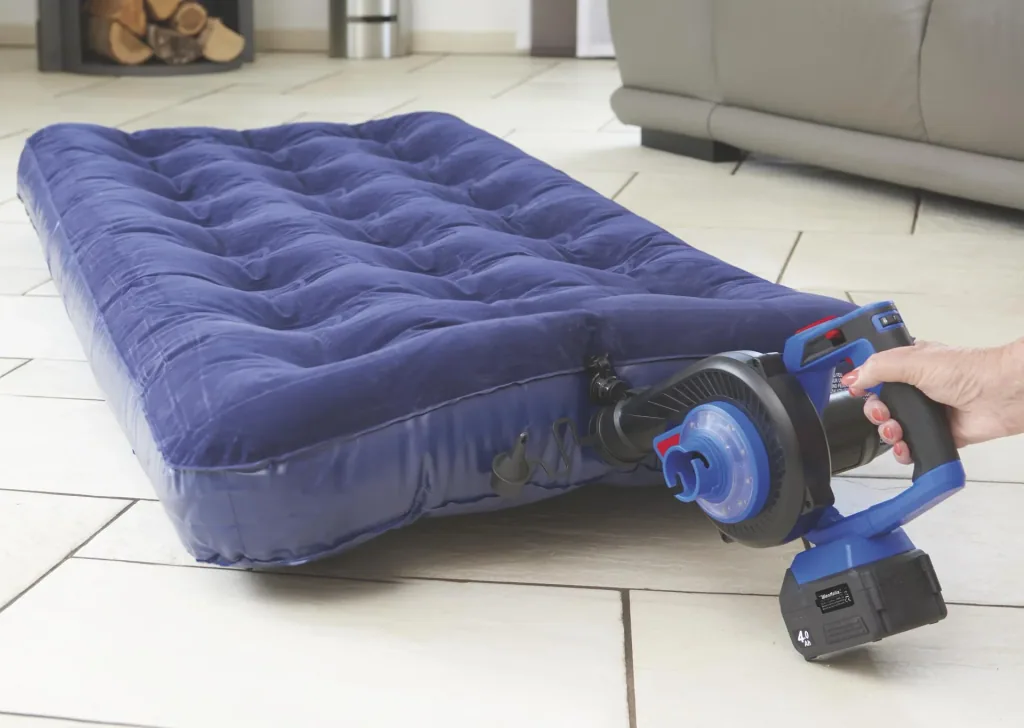 Multifunctionele blower 18 V Li-ion AMG 18 inclusief 1 accu 2,0 Ah en lader