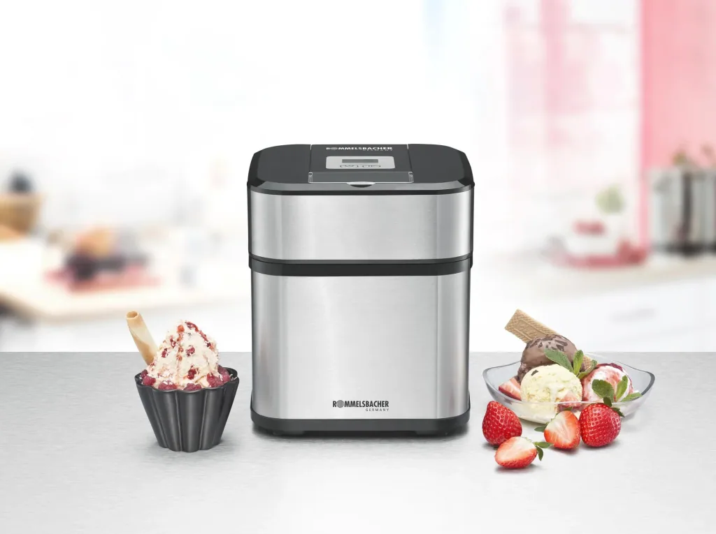 4 in 1 ice cream maker IM 12 "Kurt", 1.5 liters, 12 watts