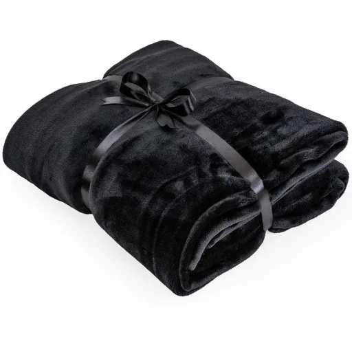 Premium blanket black - 300g/m²