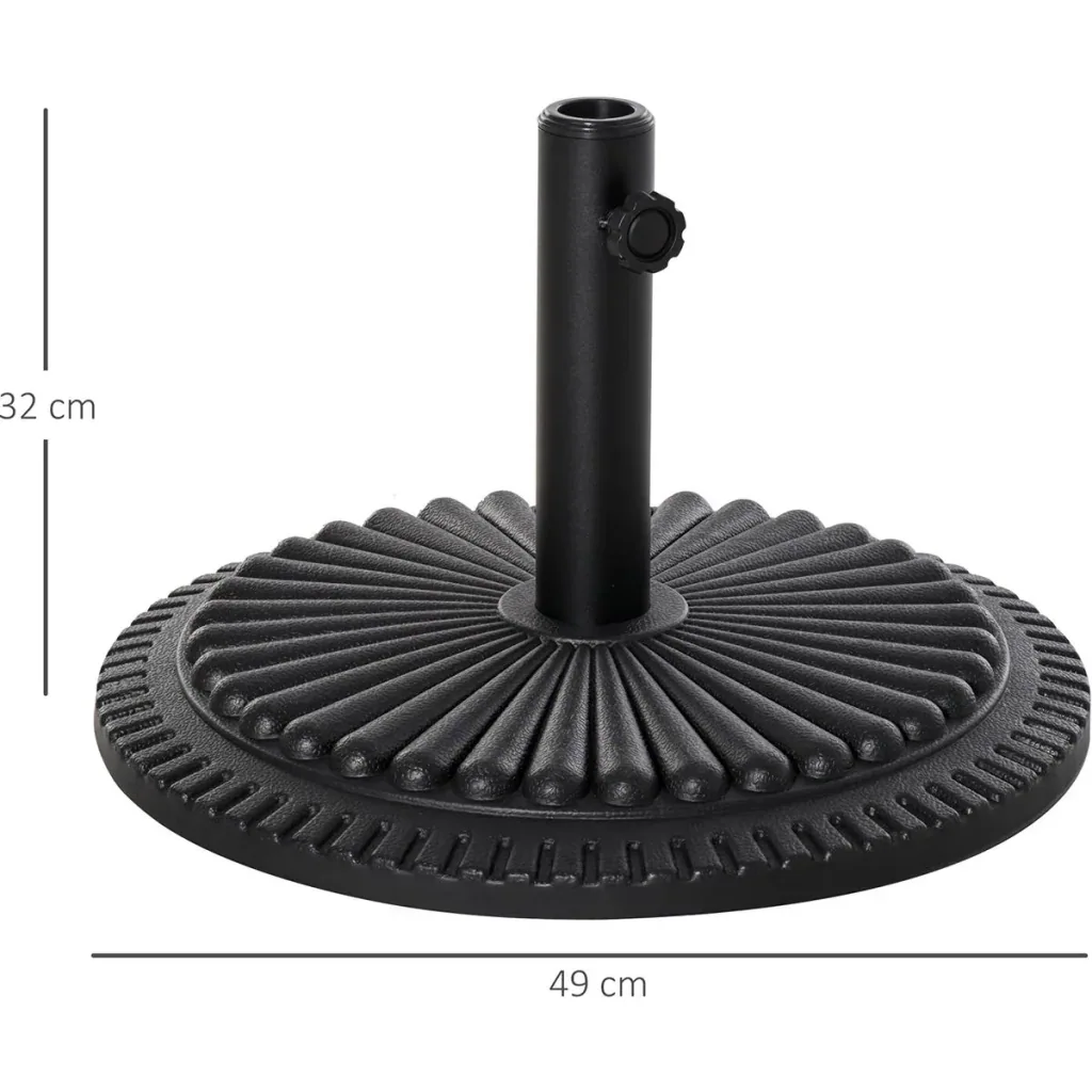 Parasol base 15 kg parasol stand