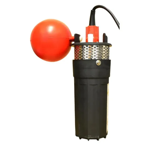 Pasture pump set with solar panel