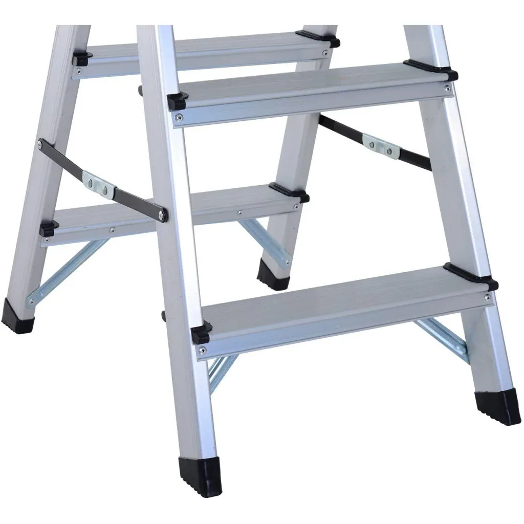 Stepladder aluminum ladder folding step 3 steps