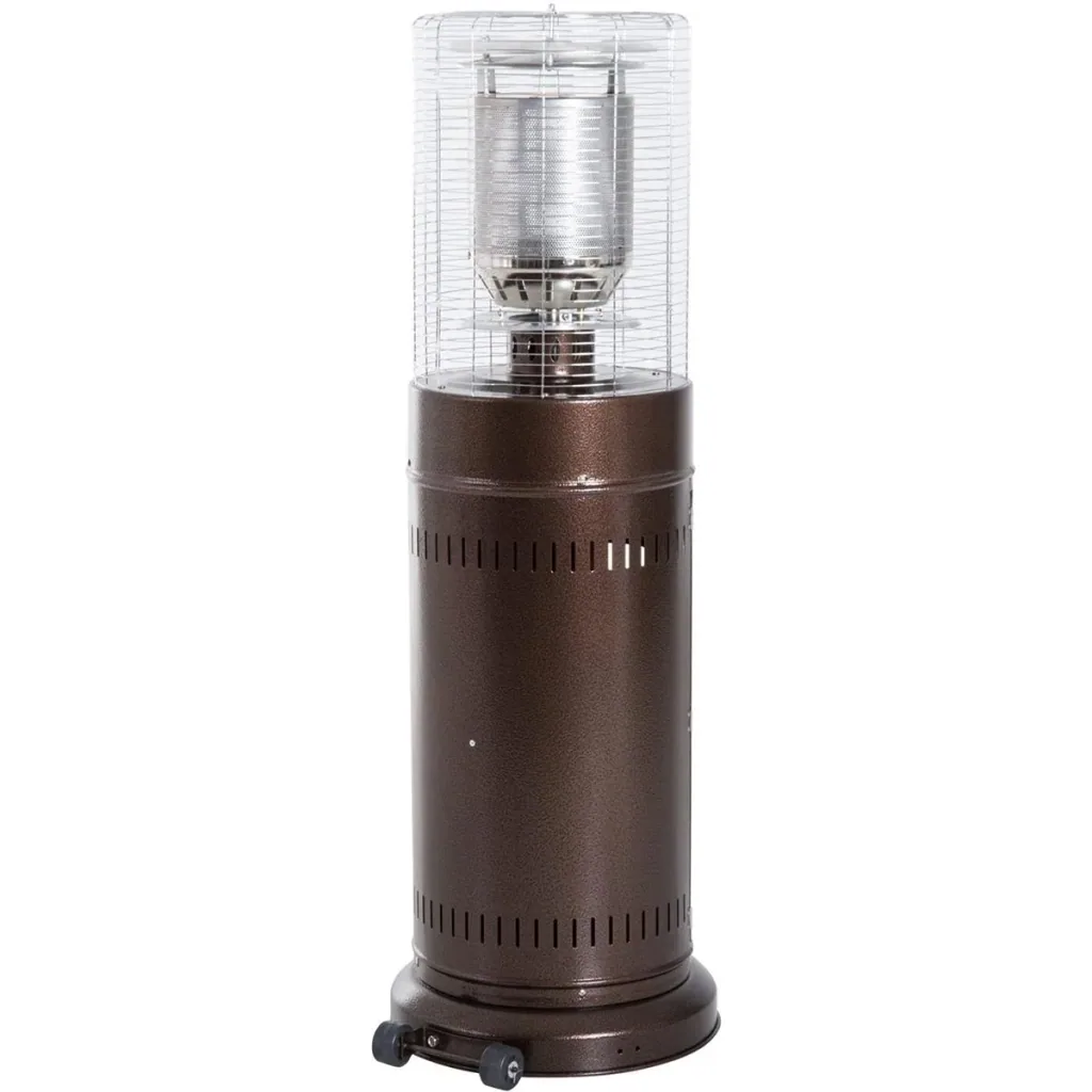 Bronze patio heater