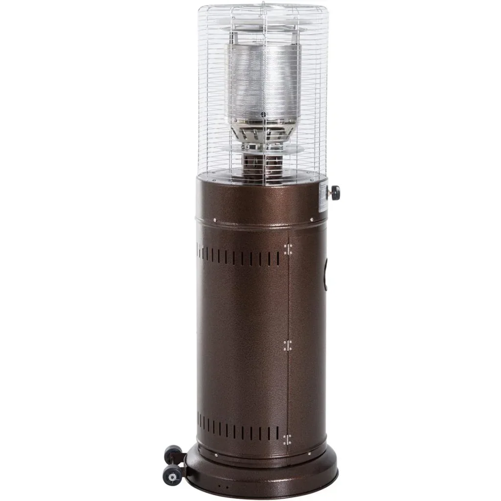 Bronze patio heater