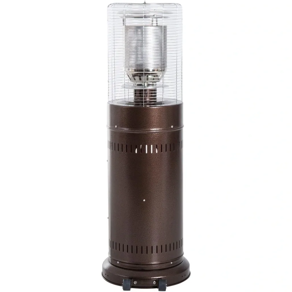Bronze patio heater