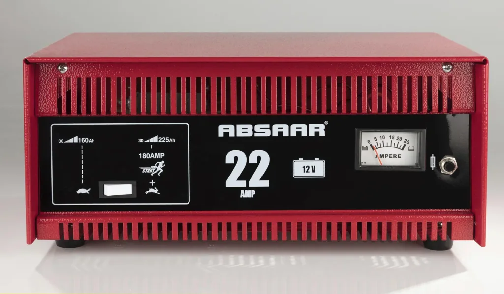 Battery charger 22A 12V jump start function
