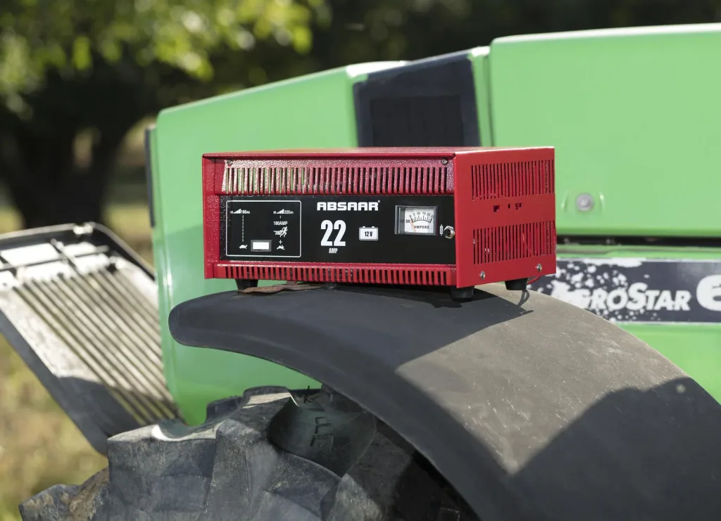 Battery charger 22A 12V jump start function