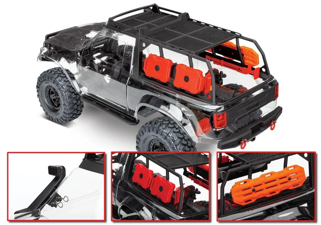 TRX-4 Sport 4x4 Kit (construction kit) without electronics 1/10 4WD Scale-Crawler Kit including accessory kit