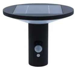 Solar LED wall light KARINA black, 3.3 watts, 210 lm, warm white