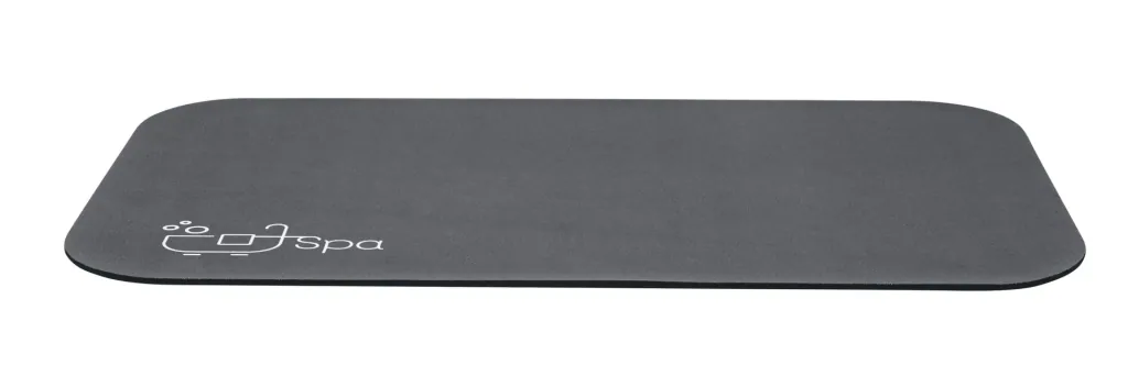 Super-absorbent bath mat Spa, 40 x 60 cm dark grey