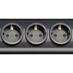 7-way power strip Primera-Tec Digimaster with surge protection 19500 A