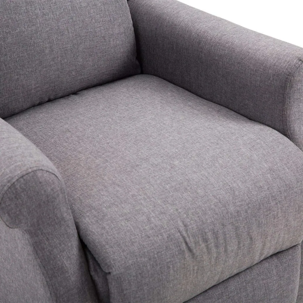 TV chair with stand-up aid