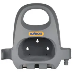 Wall hose holder with 20m garden hose, coupling and garden sprayer