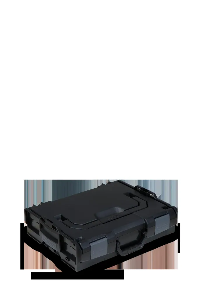 Tool case 102 BSS with anthracite grey snaps and coupling levers