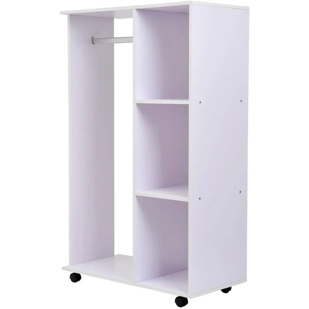Mobile wardrobe white
