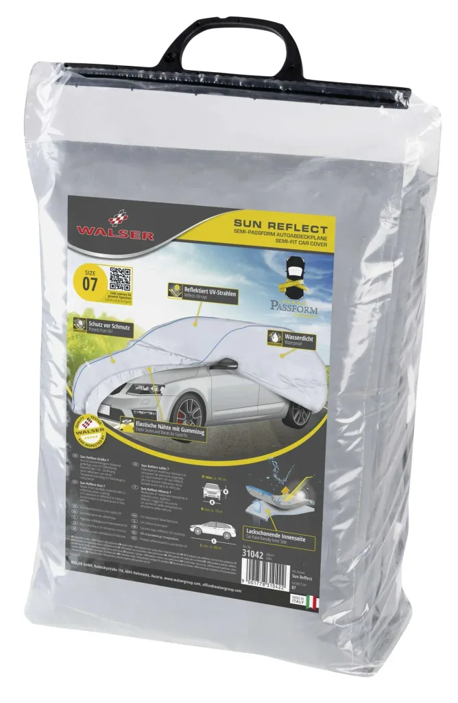 Car cover Sun Reflect - Size 7 - 488x176x148cm - 112g/m² - PES coated