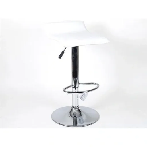 Gerimport Bar Stool White - 39x36x84 cm