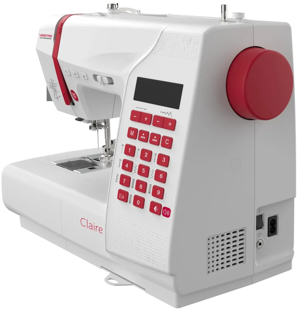 Sewing machine “Claire”, 197 stitch programs with alphabet and numbers