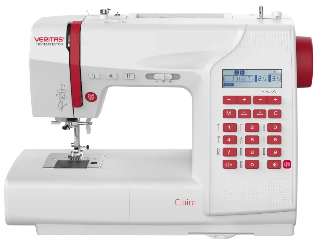Sewing machine “Claire”, 197 stitch programs with alphabet and numbers