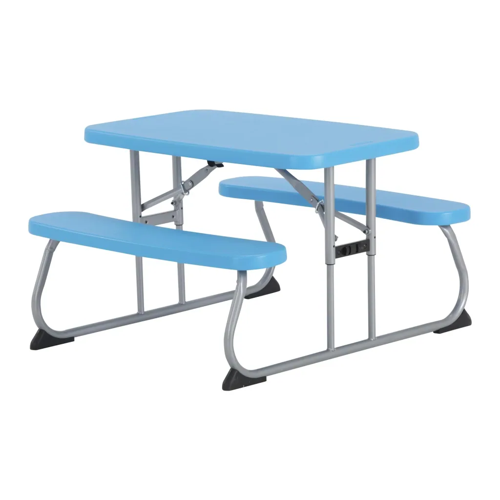 Lifetime Kinder Picknicktafel blauw