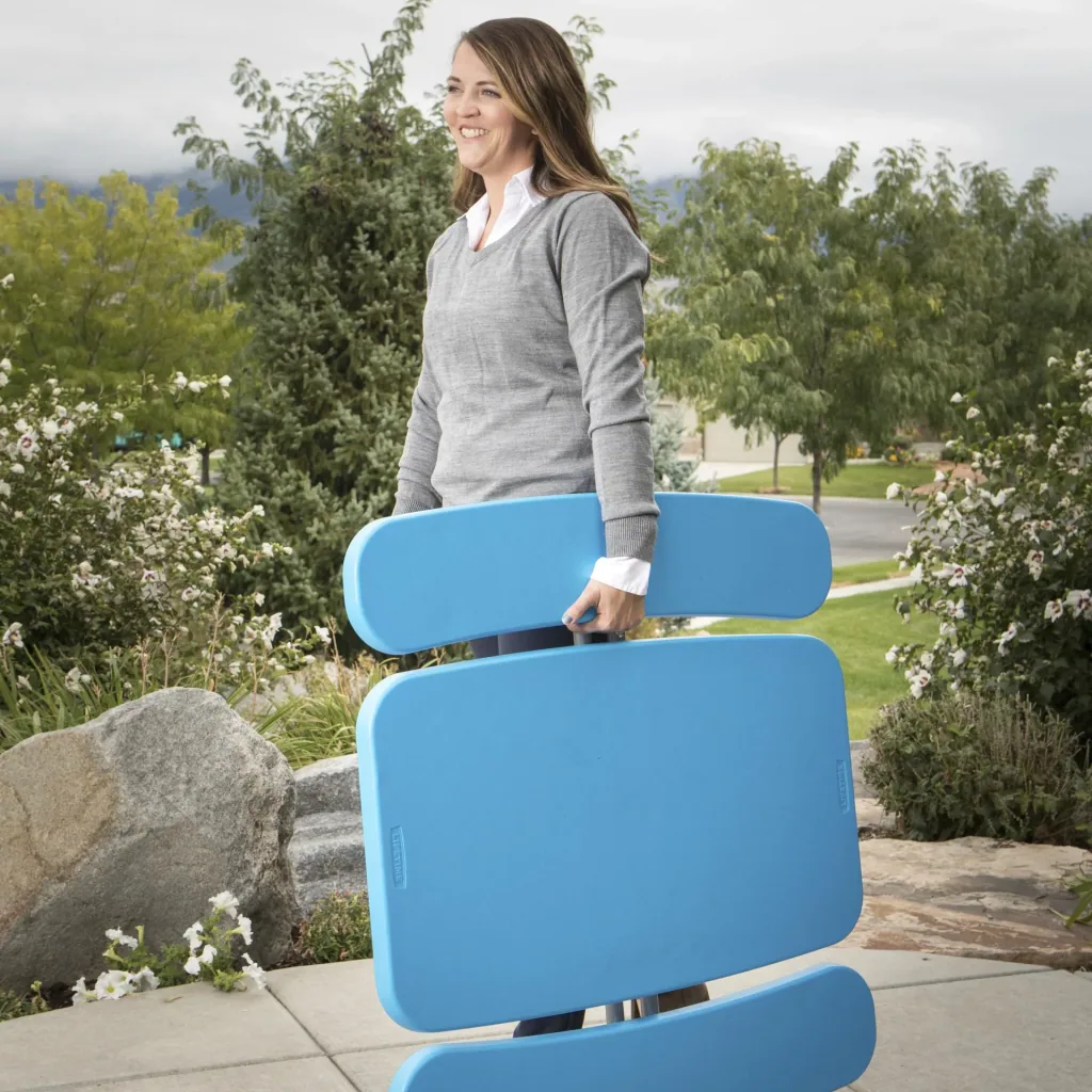 Lifetime Kinder Picknicktafel blauw