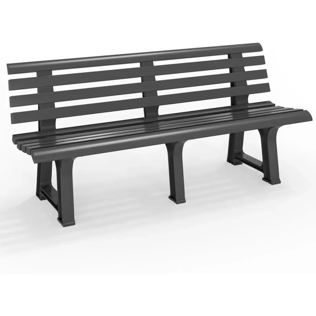 Orchidea garden bench anthracite 145x49x74 cm
