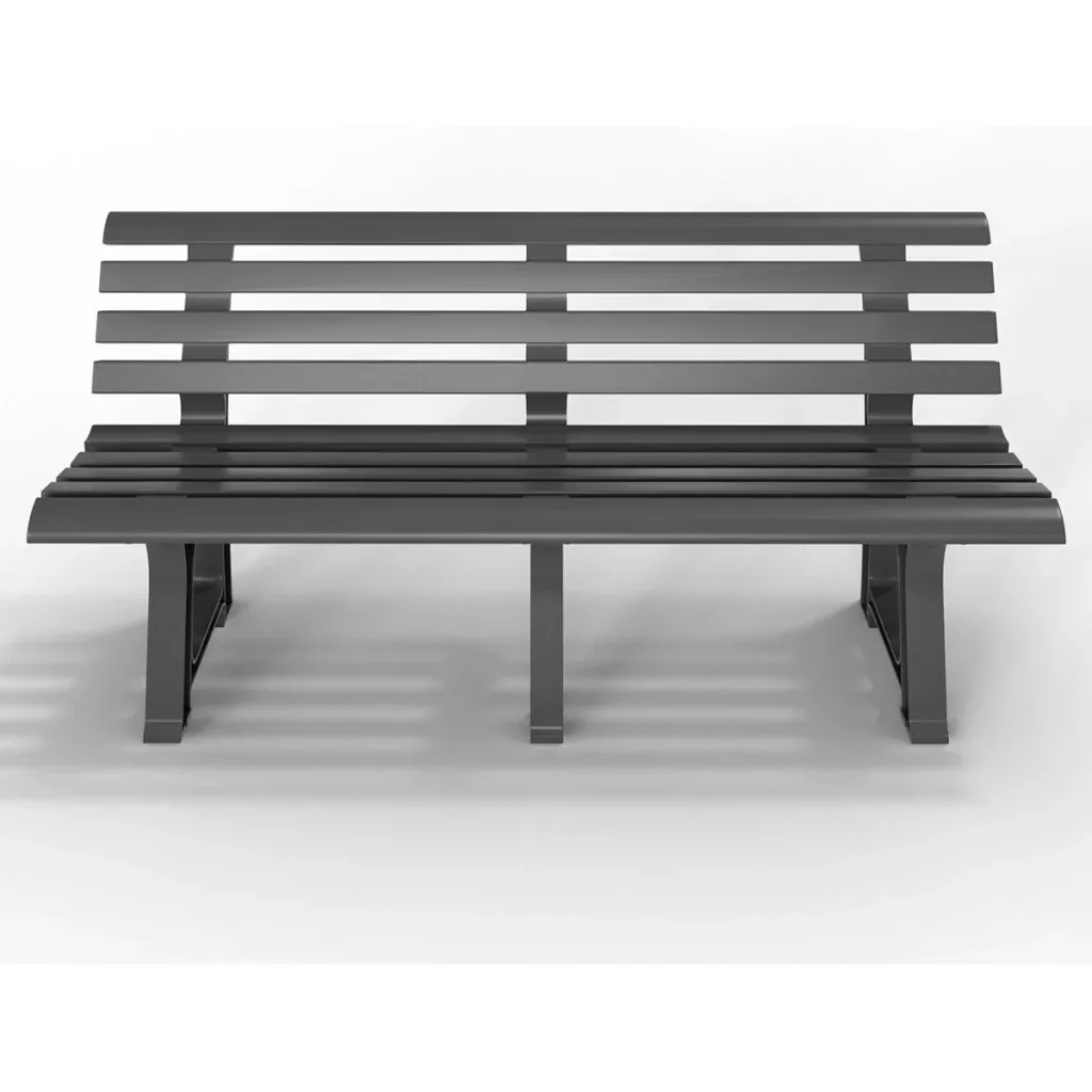 Orchidea garden bench anthracite 145x49x74 cm