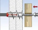 DUOBLADE plasterboard dowels 44 mm, 40 pieces