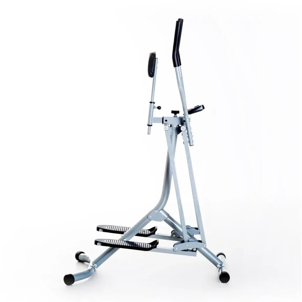 Cross trainer with LCD display