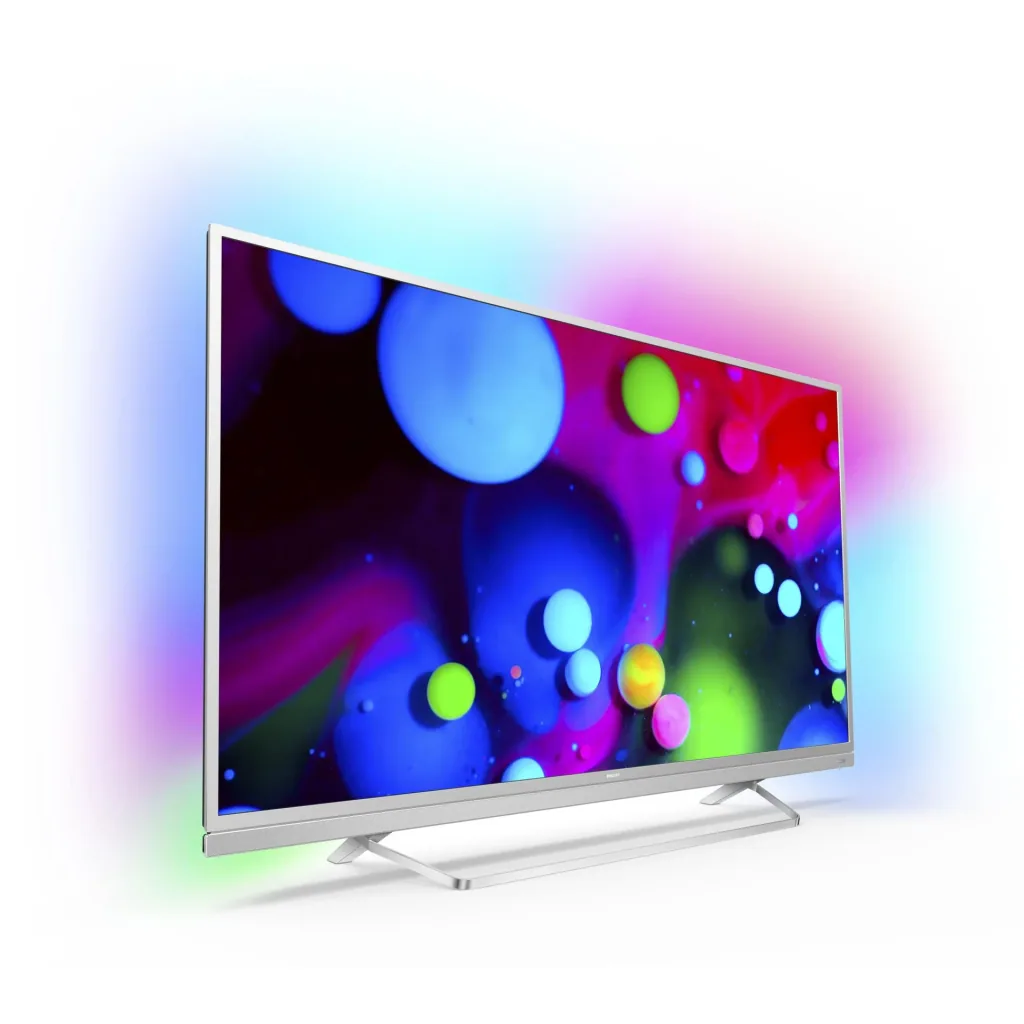 Ultra-slim 4K UHD LED TV 49", with 3-sided Ambilight