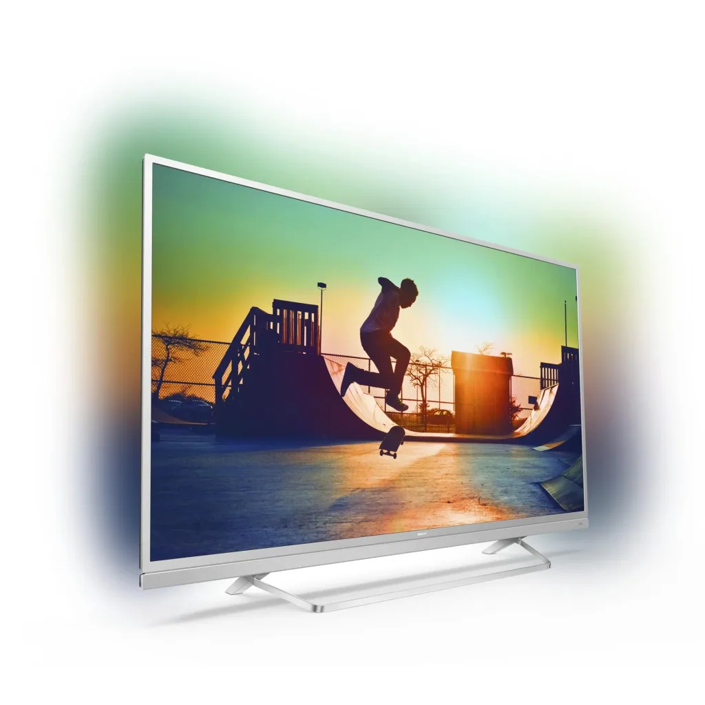 Ultra-slim 4K UHD LED TV 49", with 3-sided Ambilight